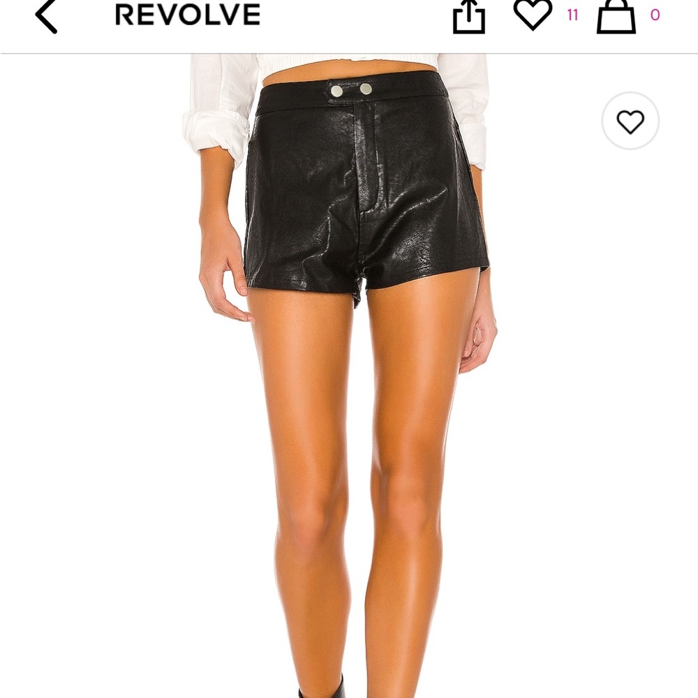 Superdown from Revolve Black Moto Short. Medium.